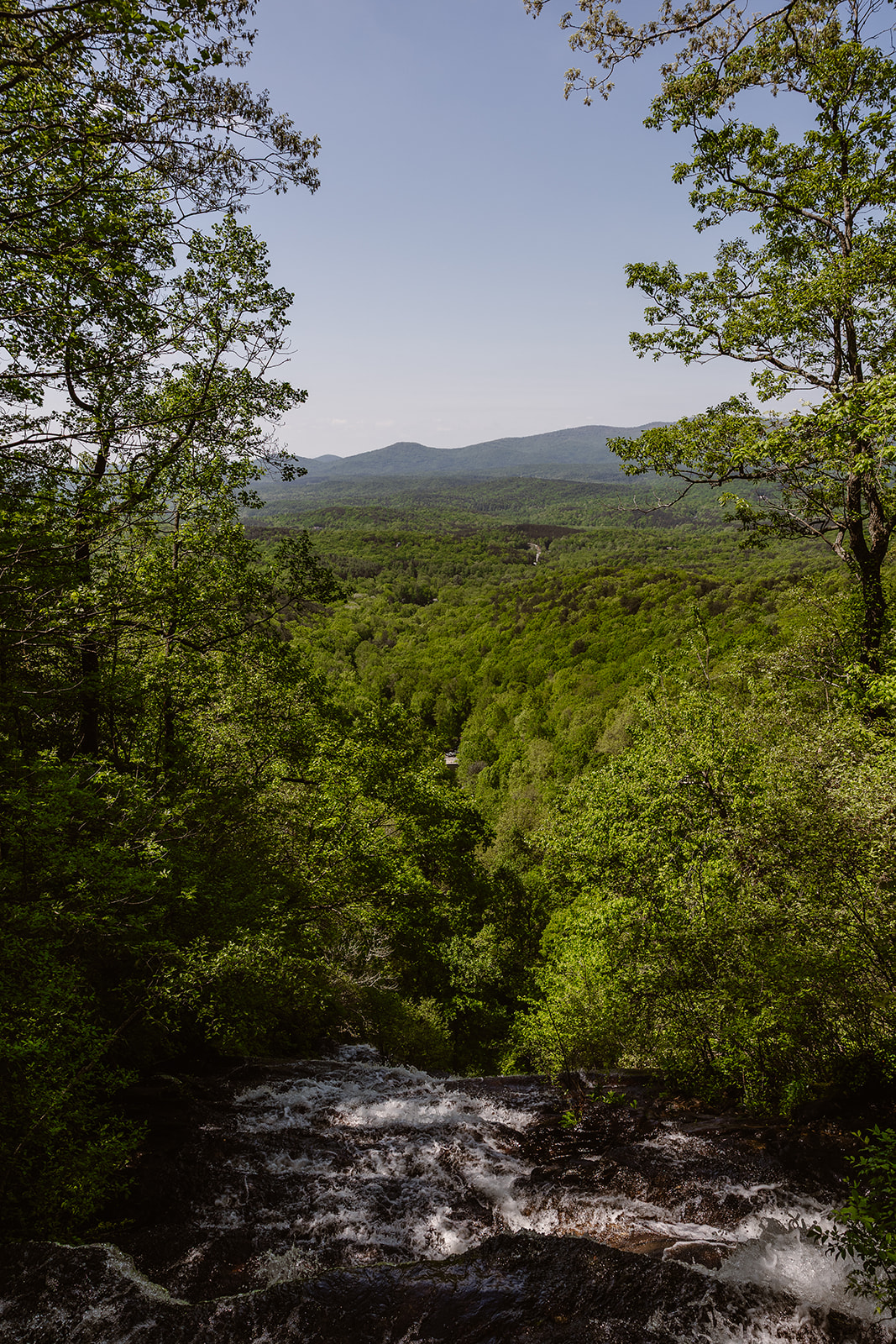 stunning mountain views from an elopement day in the mountains